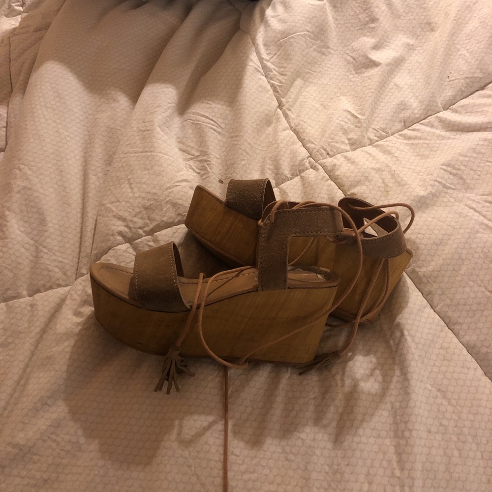 Steve Madden Platform Sandals with Wrap